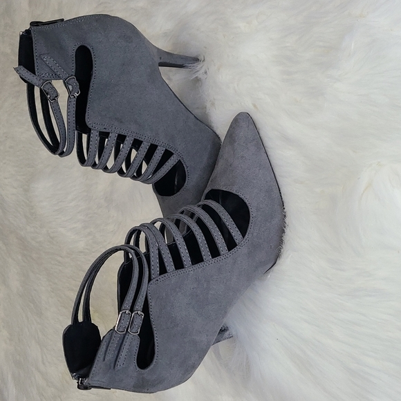 Qupid Miya Strappy Booties - Picture 2 of 3